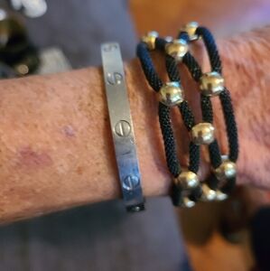 Black and gold bracelet costume